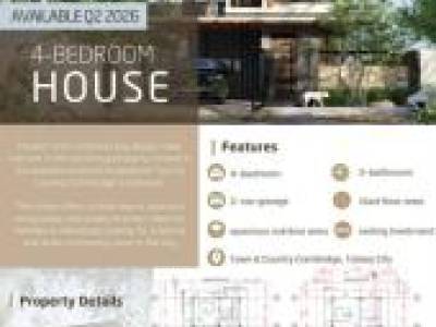 4-bedroom House and Lot For Sale in Talisay Negros Occidental